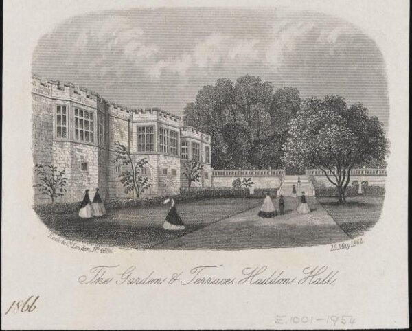Unknown, The Garden & Terrace, Haddon Hall