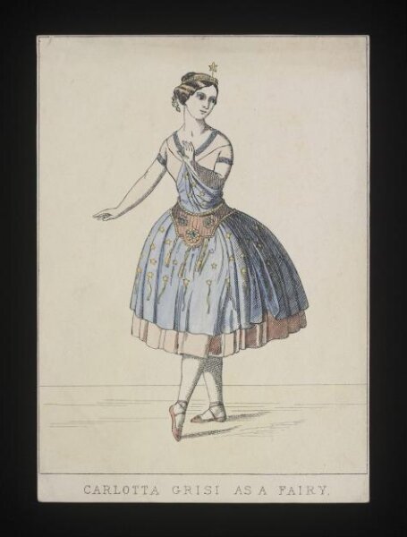 unknown, Carlotta Grisi as a Fairy'