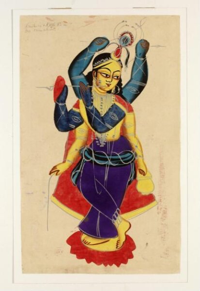 Unknown, Chaitanya as Rama and Krishna