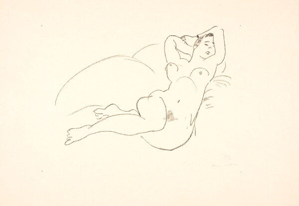 Henri Matisse, Liggende, kvindelig nøgenmodel