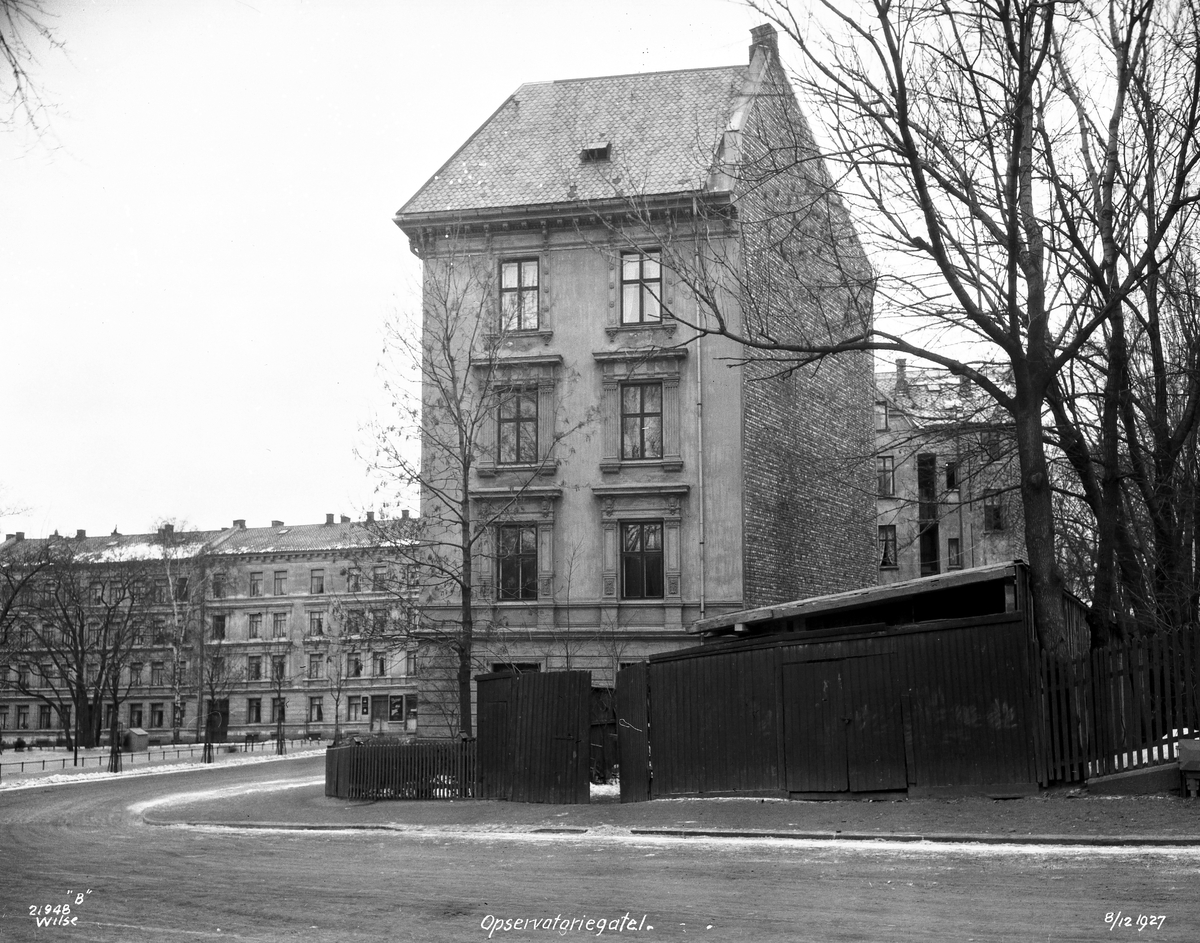 Anders Beer Wilse, Konv: Observatoriegate