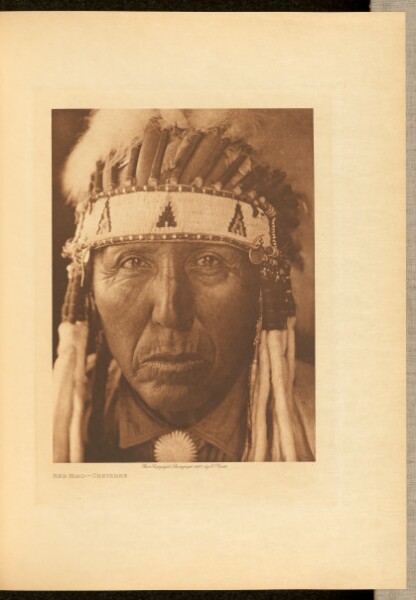 Edward S. Curtis, Red Bird - Cheyenne