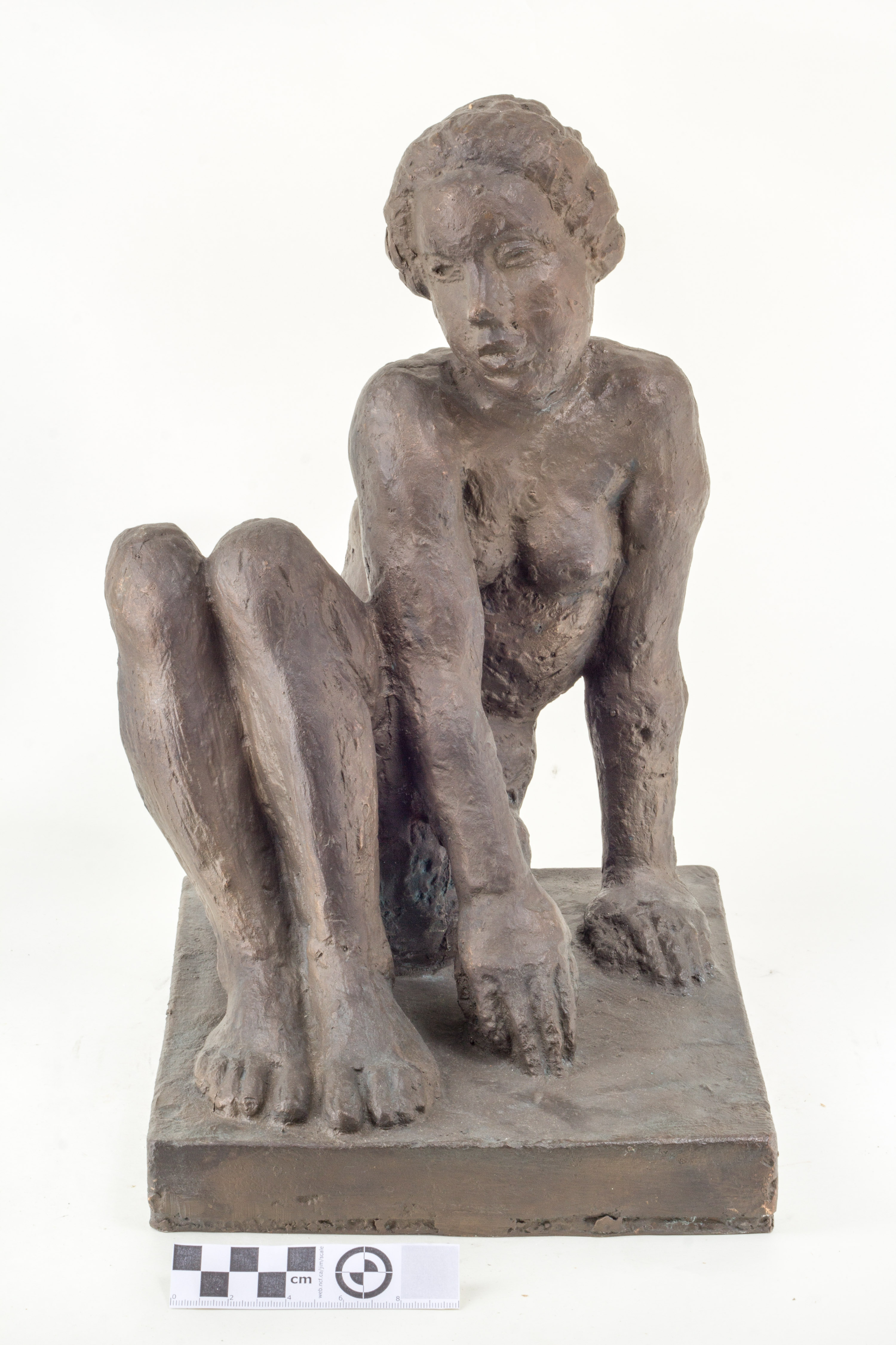 Anton (autor) Starkopf, seated female figure