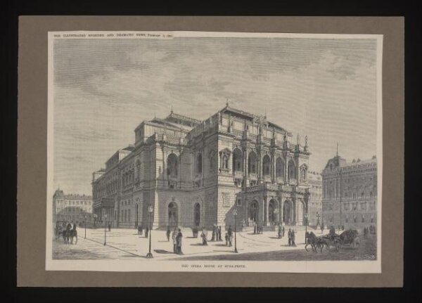unknown, The Opera House at Buda-Pesth [sic]