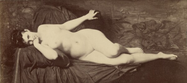 Unknown, [Painting of female nude]