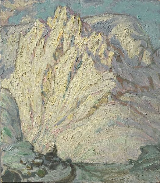 Anna Boberg, Snöfjäll. Studie från Lofoten