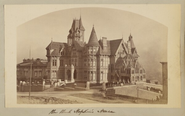 Carleton Watkins, Mr. Mark Hopkin's [sic] House