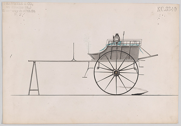 Brewster & Co., White Chapel Cart #3340
