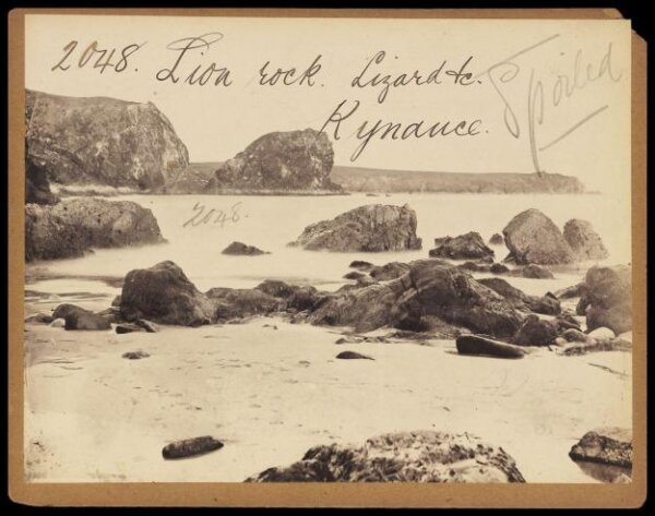 Francis Frith, Lion rock.  Lizard etc.  Kynance