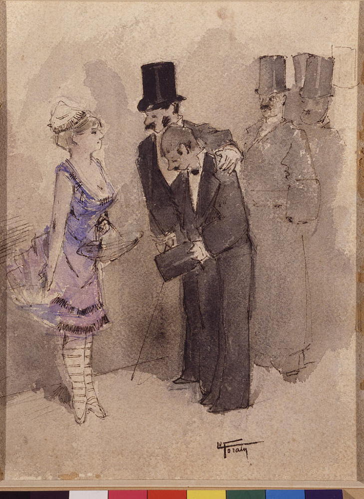 Jean-Louis Forain, Presentation of a Young College Student