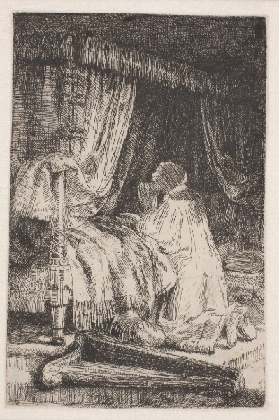 Rembrandt van Rijn, Den bedende David