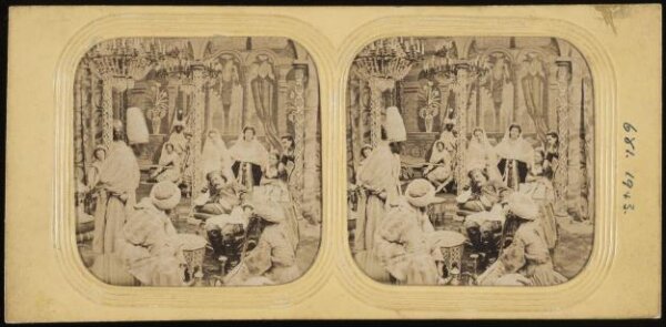 Unknown, A harem setting: group scene in the 'Exotic' court