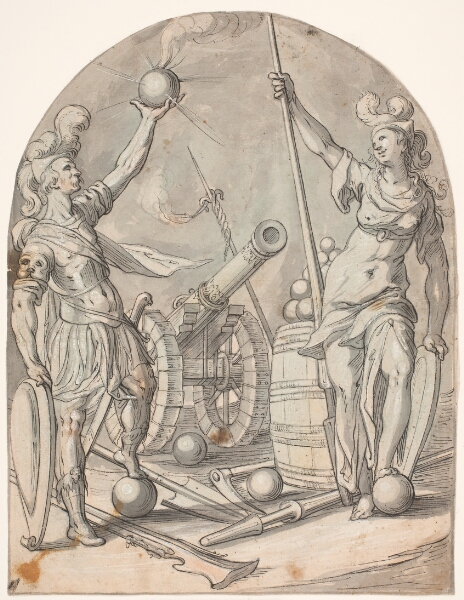 Bartholomeus Spranger, Mars og Bellona