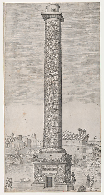 Anonymous, Column of Trajan, from "Speculum Romanae Magnificentiae"