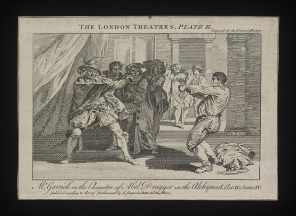 unknown, Mr Garrick in the character of Abel Drugger