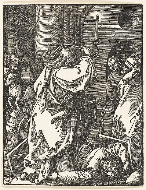 Albrecht Dürer, Christ Expelling the Money Lenders, from "The Small Passion"