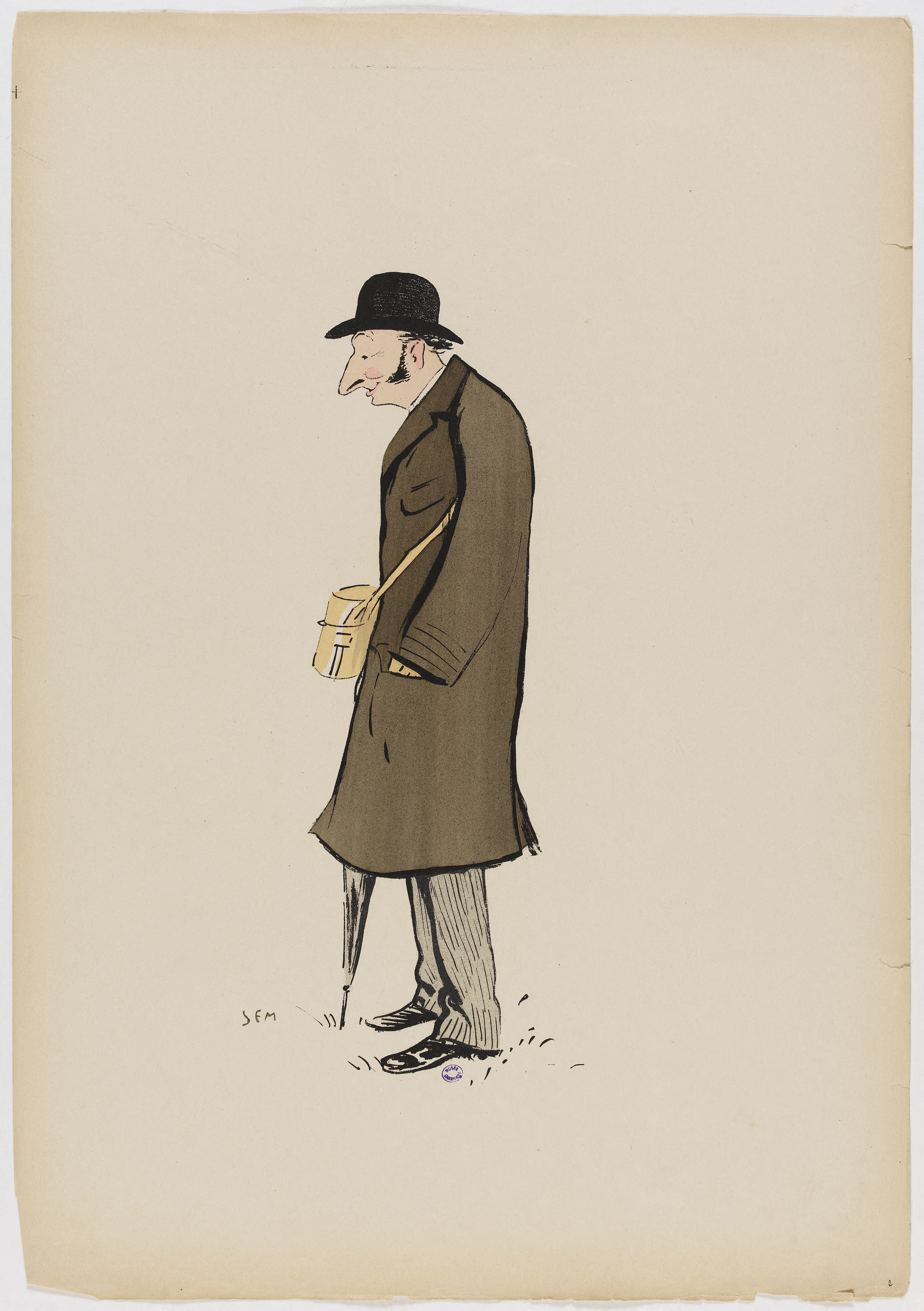 Sem, Album Le Turf : Monsieur Vallon, entraîneur à Chantilly