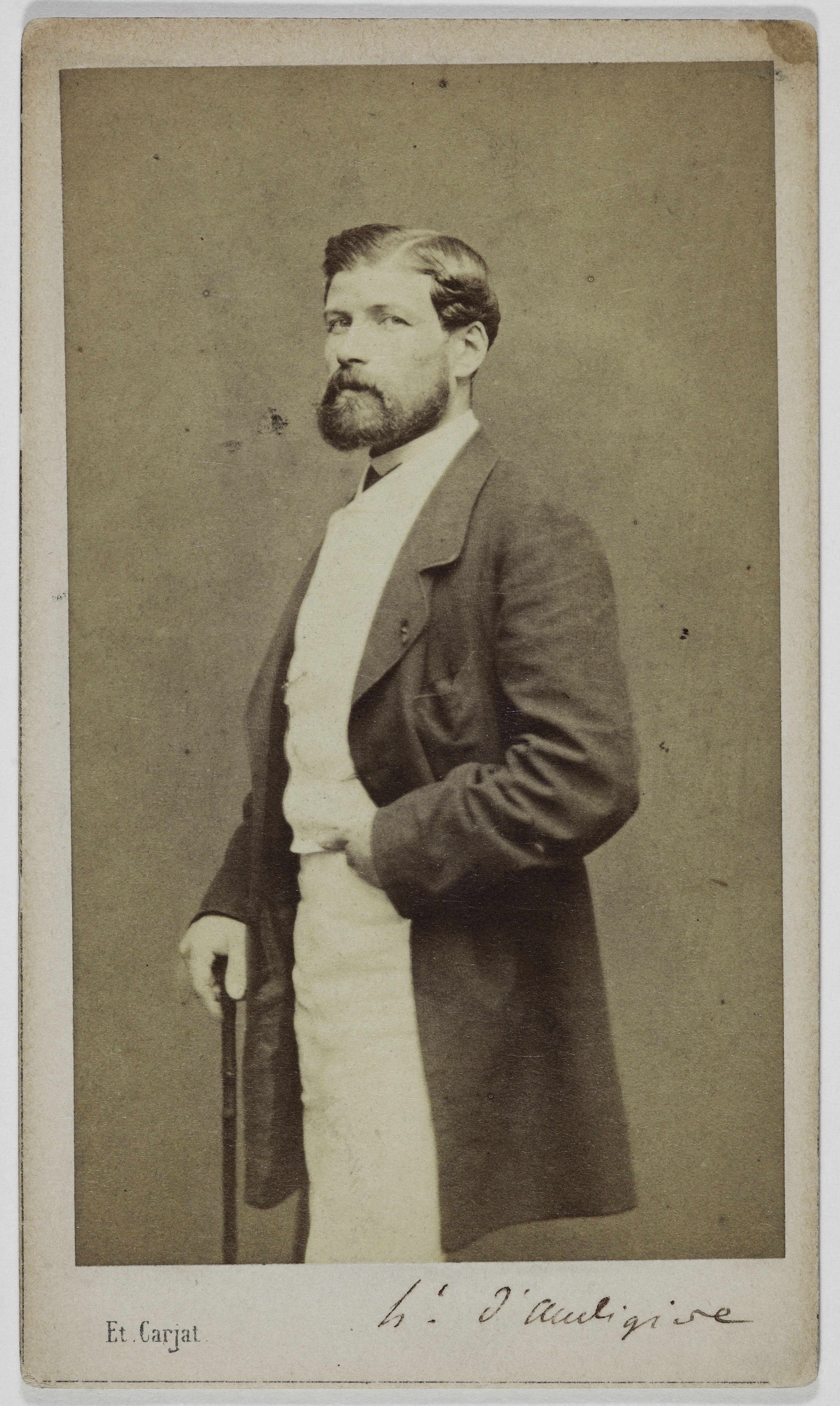 Etienne Carjat, Portrait d'Andigné, Henri-Marie-Léon, (Marquis d'), (1821-1895), (homme politique)