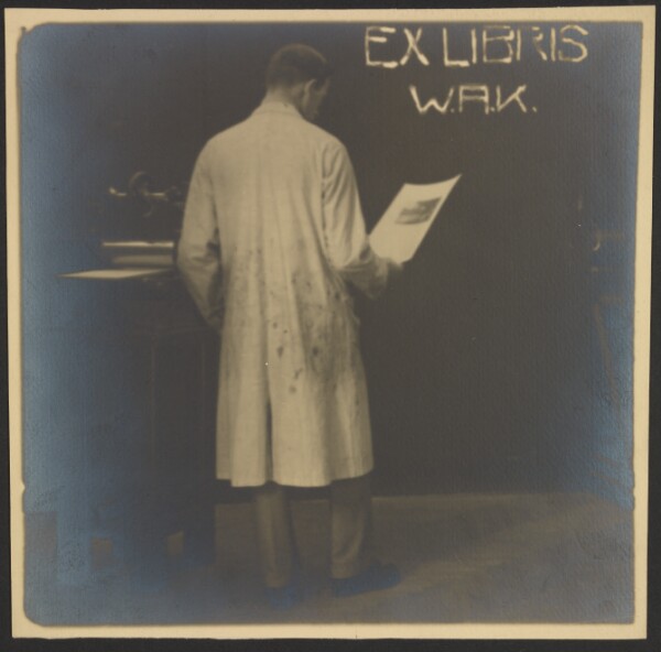 Günther Krampf, [Book plate for W.A.K.]