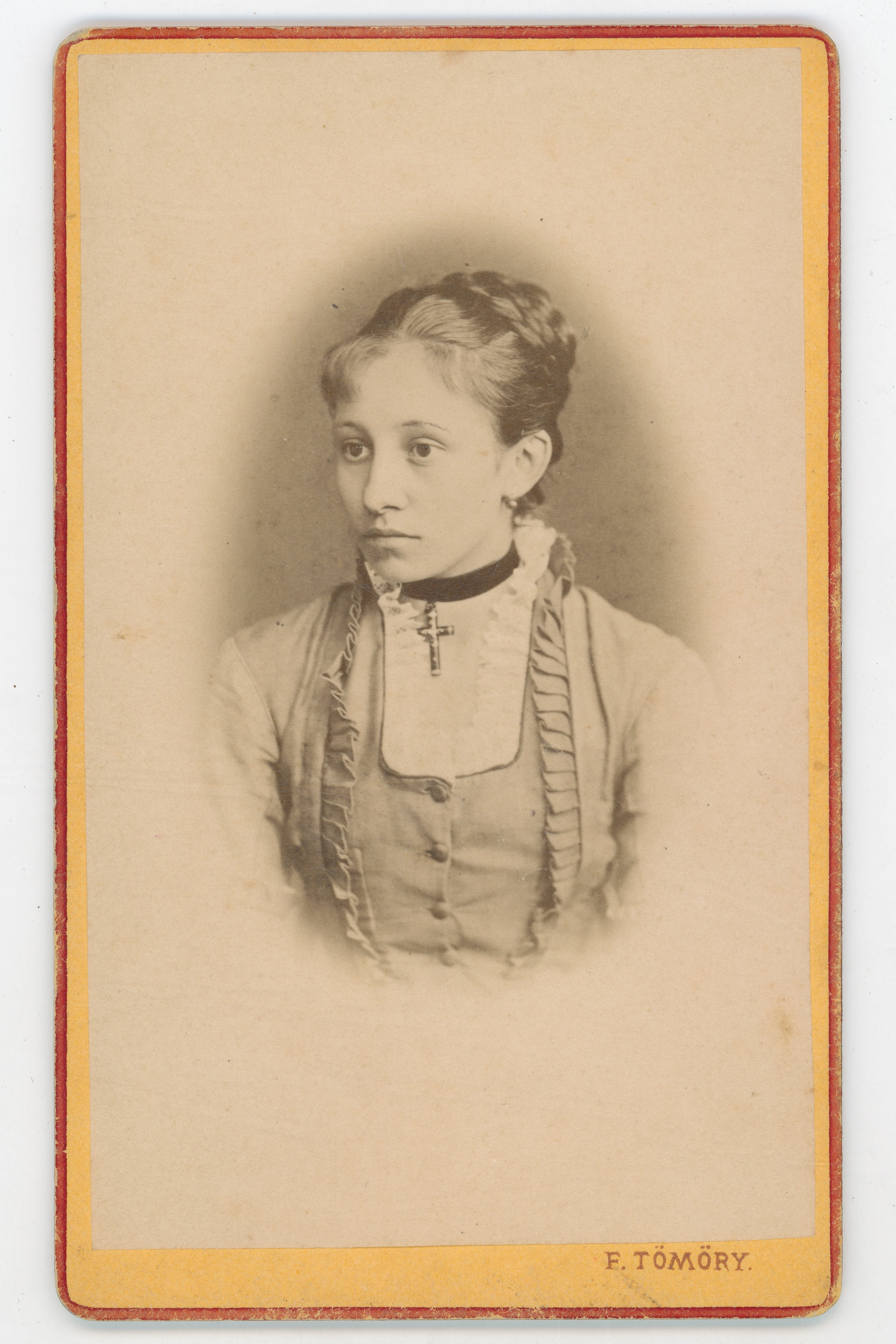 F. Tömöry, Portret nepoznate djevojke
