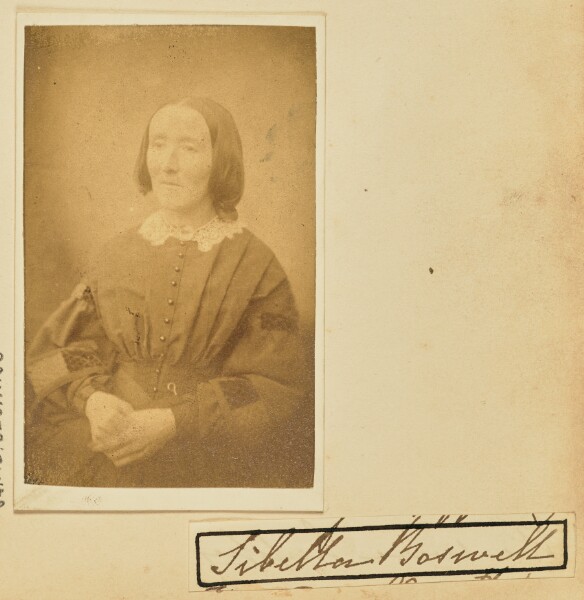 Unknown, [Portrait of Sibella Boswell]