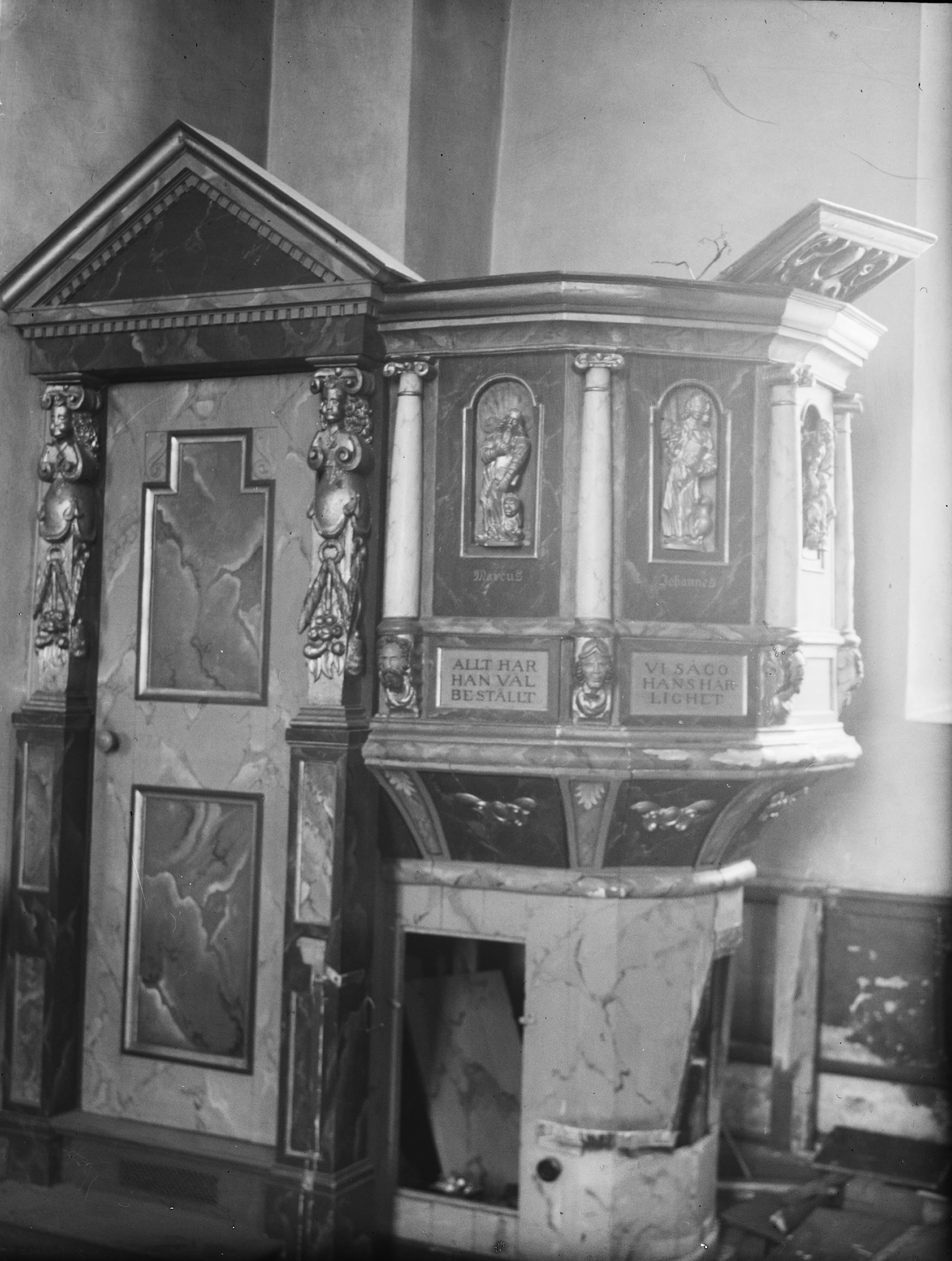 Olle Hellström, Falköping, Sankt Olofs kyrka