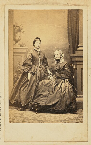 Unknown, [Portrait of two women]