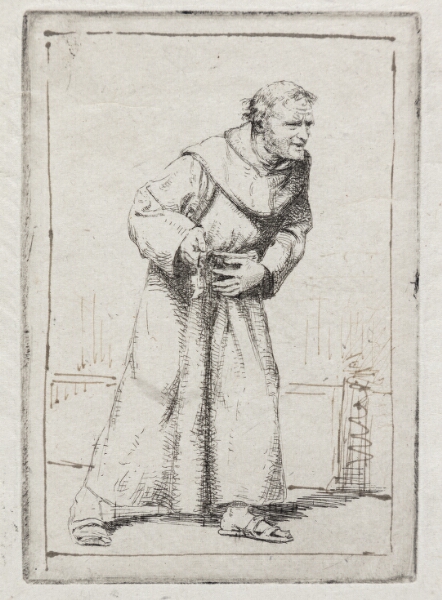 Carl Bloch, Munken har mavepine