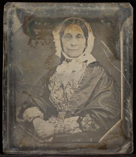 Jacob Byerly, [Portrait of an Elderly Woman in Matron Cap]