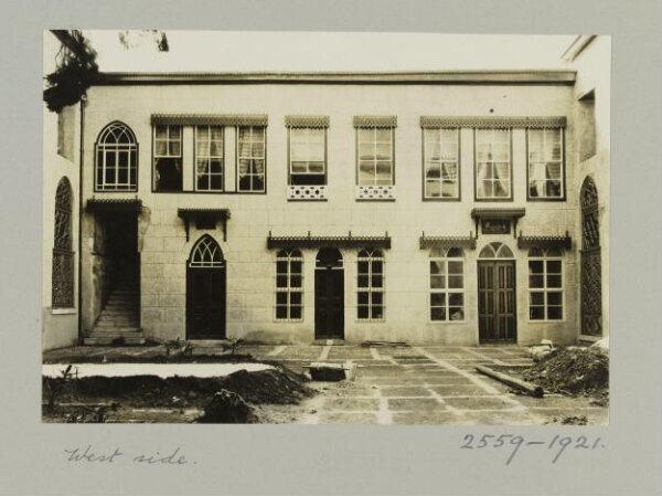 K.A.C. Creswell, Courtyard of the Madrasa al-‘Adiliyya, Damascus