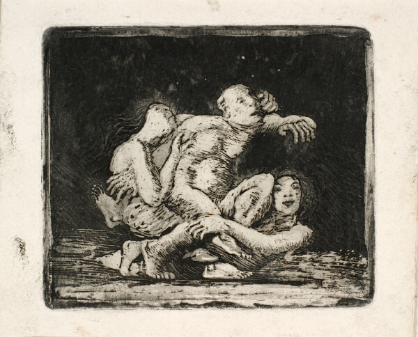 Oluf Hartmann, To kvinder slås om en mand