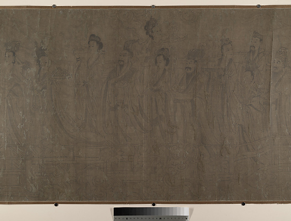 Unidentified artist, Five Rulers at New Year's Reception