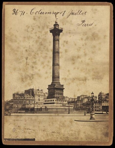 Francis Frith, Column of Juillet.  Paris