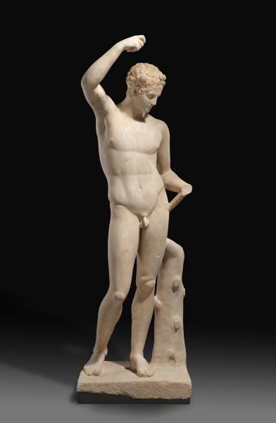 Unknown, Statue of a Pouring Satyr
