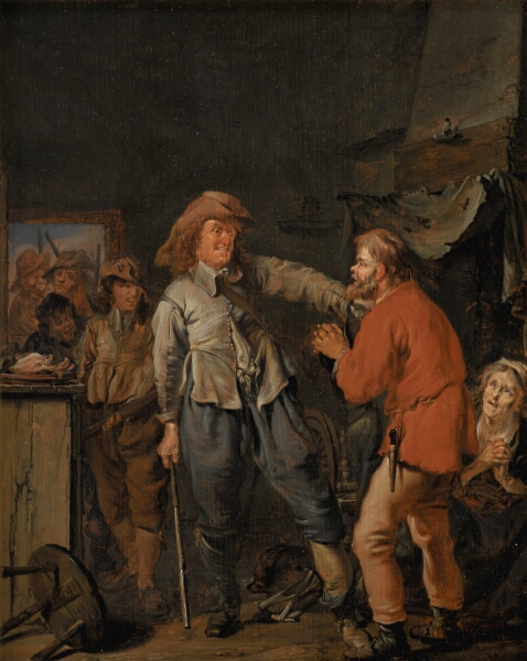 Pieter Codde, Soldater trænger ind i en bondestue