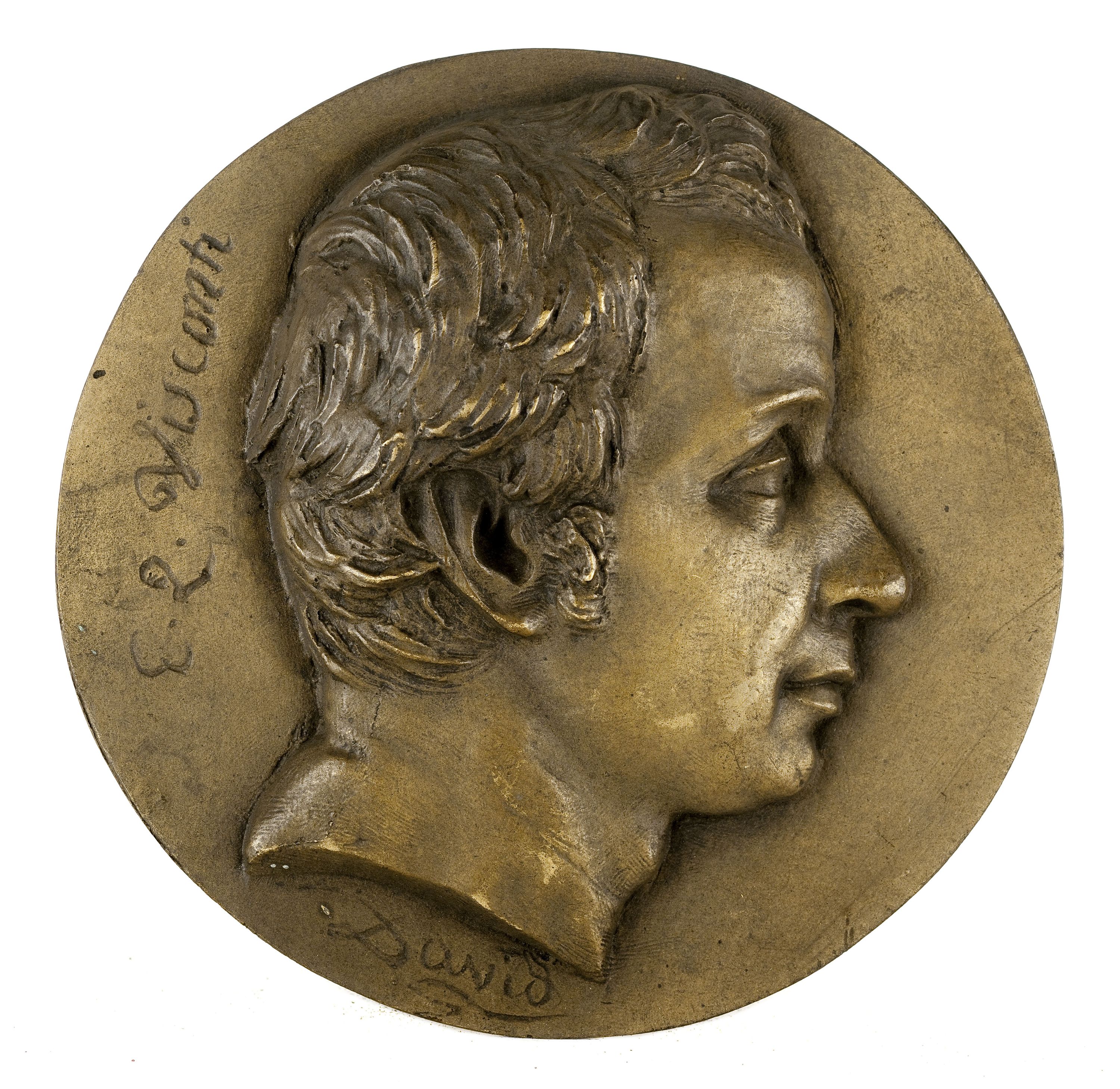 David d'Angers, Portrait d'Ennio-Quirino Visconti (1751-1818), archéologue italien