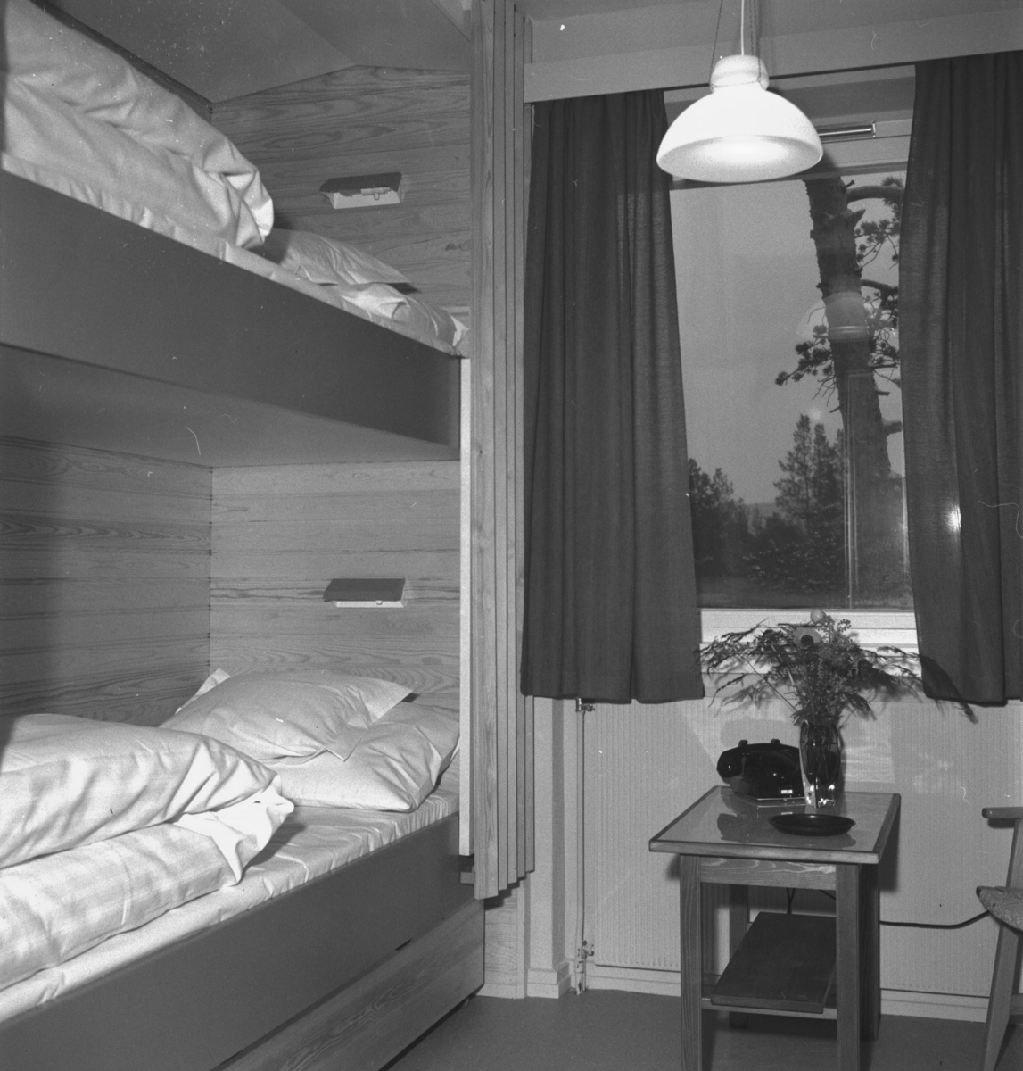 Per Magne Grue, Os, Hummelfjell Hotell, Innvielse, Hotellinteriør, Rom