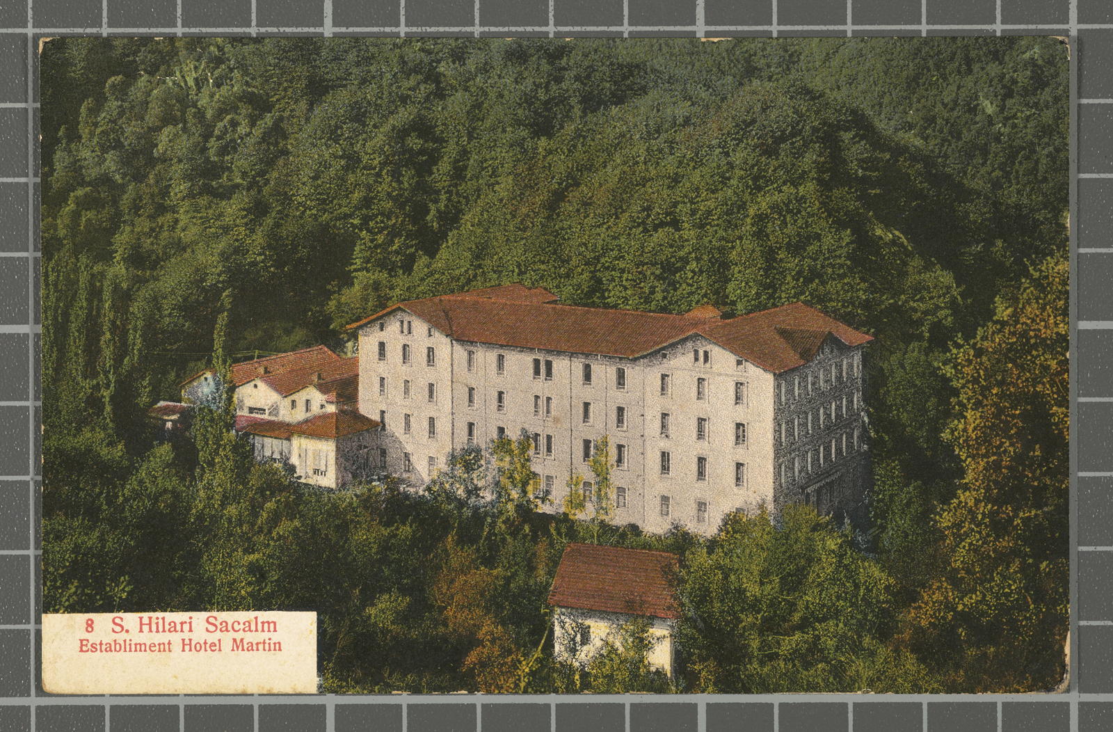 Josep Ximeno Planas, 8 S. Hilari Sacalm. Establiment Hotel Martin