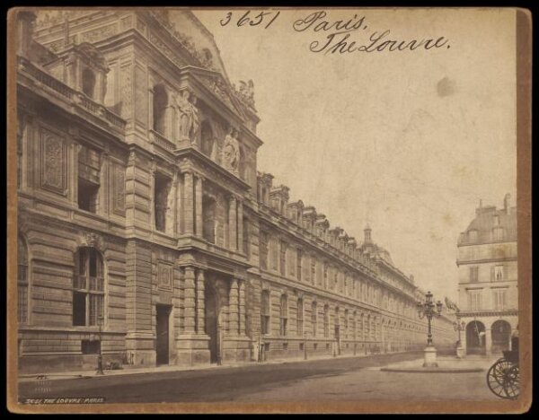 Francis Frith, Paris.  The Louvre