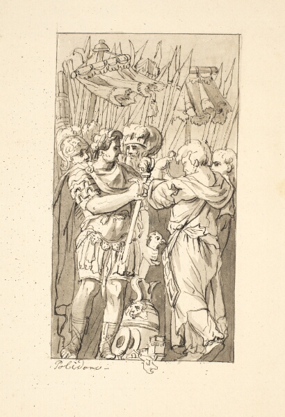 Polidoro da Caravaggio, Scene fra romersk historie