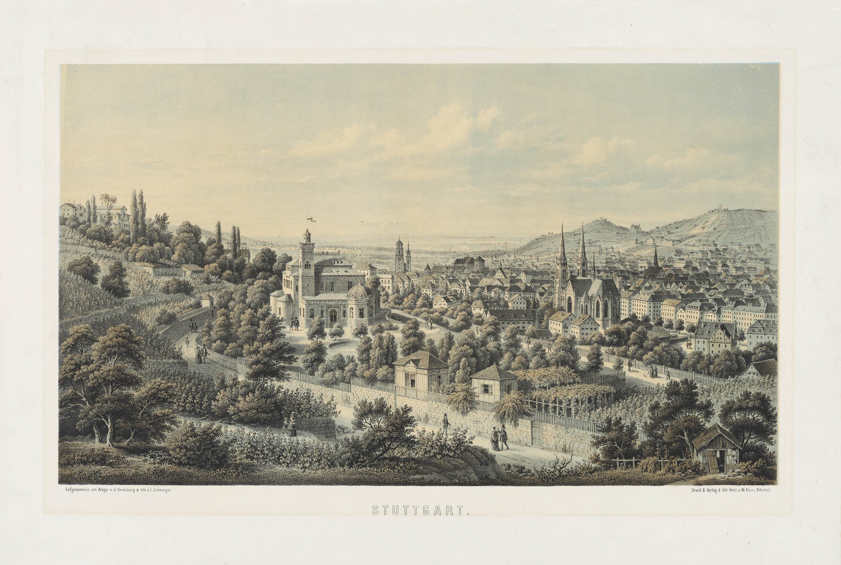 Eberhard Emminger, Stuttgart - aufgenommen auf dem Weg nach der Reinsburg