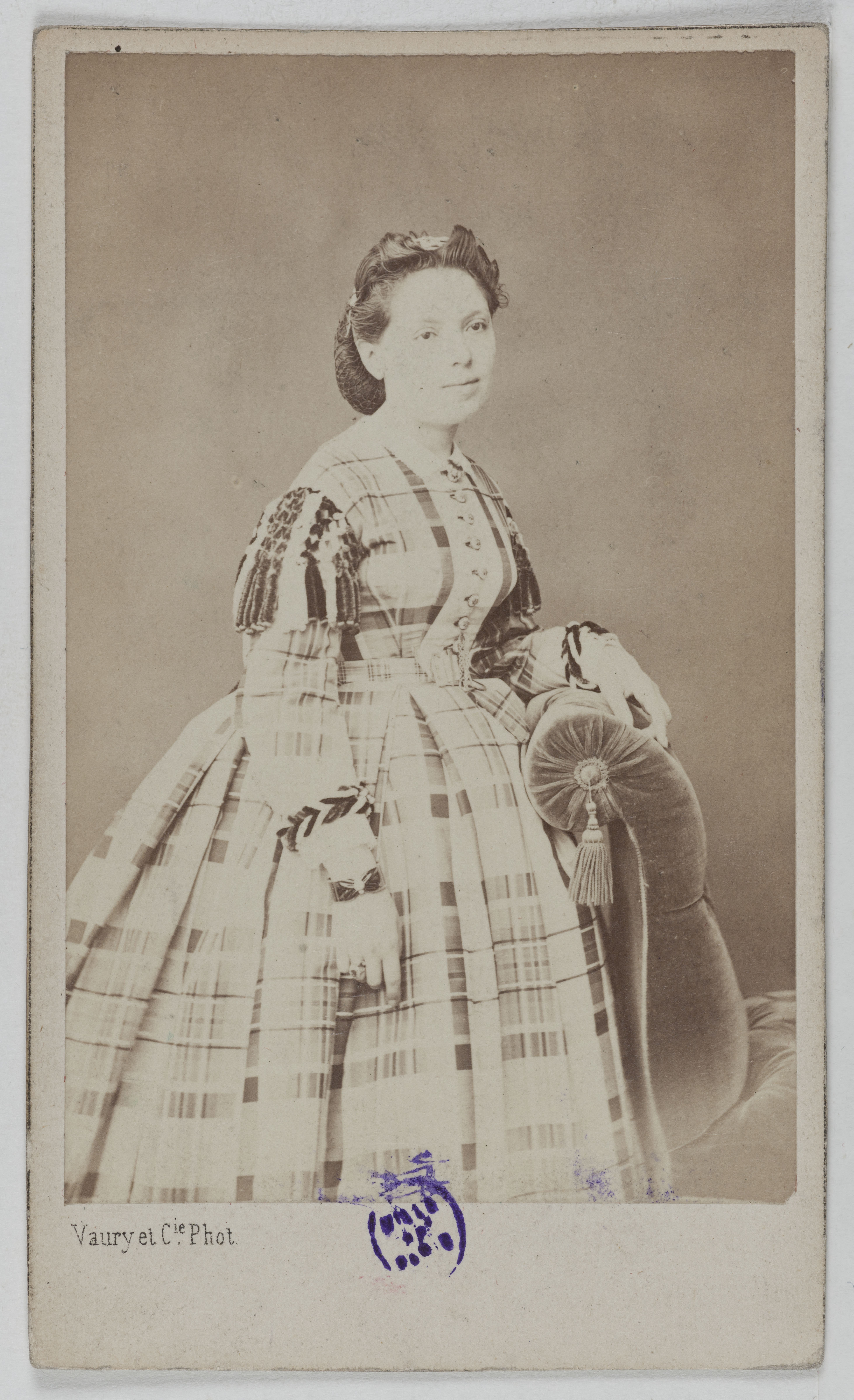 Vaury et Cie, Portrait de Marie Leroux, (actrice)