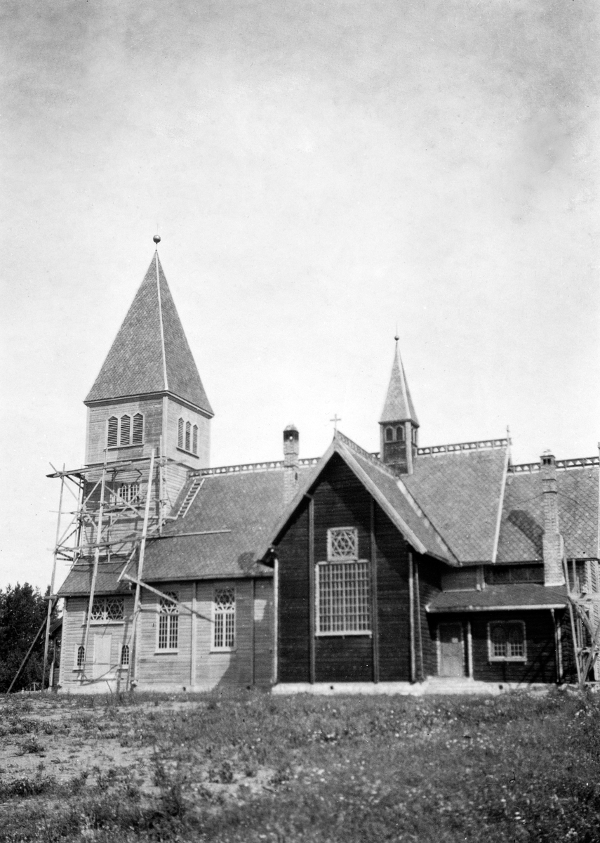 Anno Domkirkeodden, ØVRE VANG KAPELL, KIRKE, EKSTERIØR,