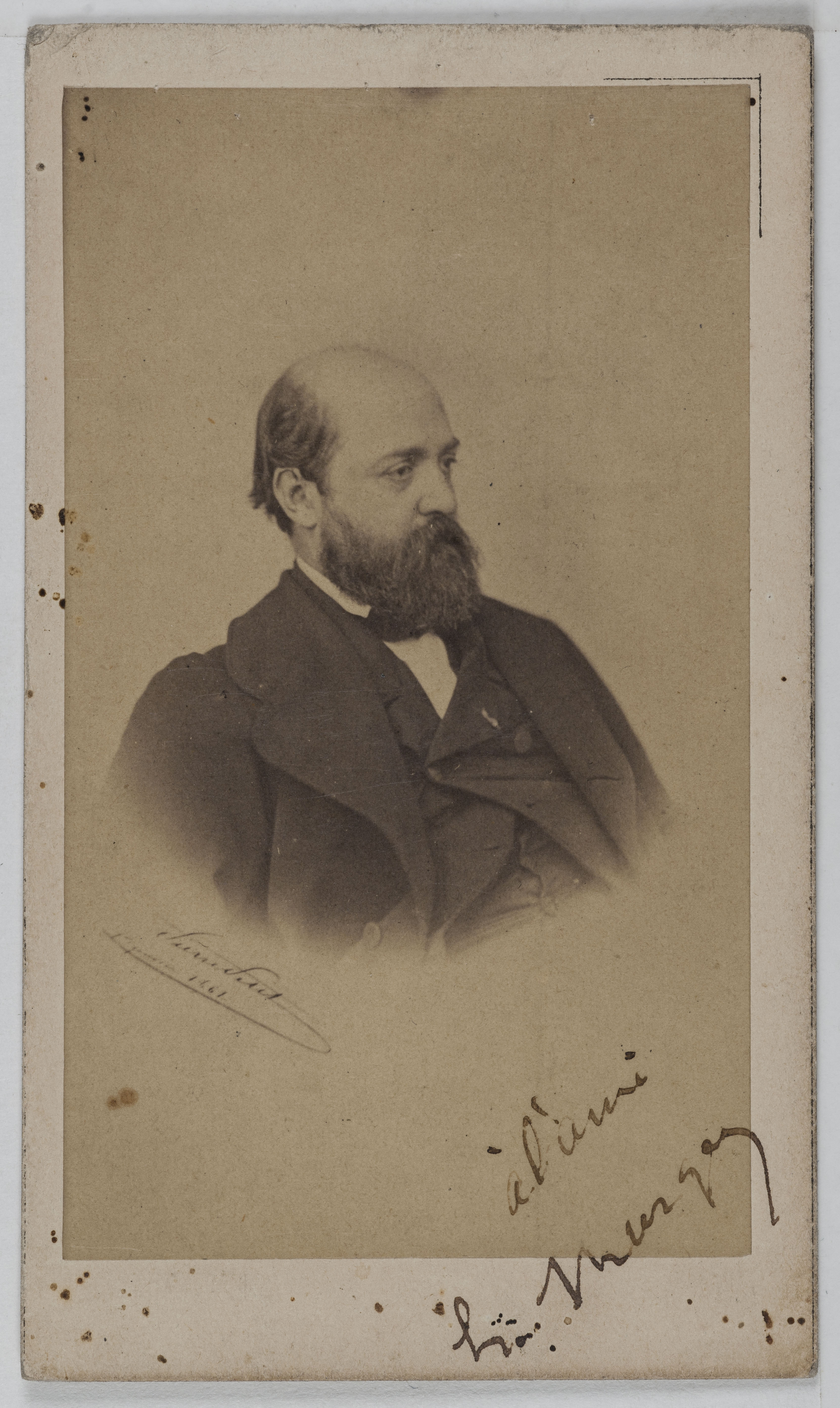 Pierre Petit & Trinquart, Portrait d'Henri Murger (1822-1861), écrivain.