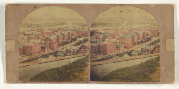 New York Stereoscopic Company, View of Cohoes Village.