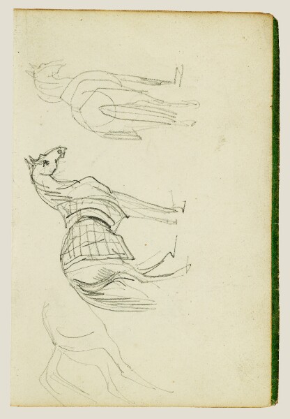 Théodore Géricault, Three horse studies