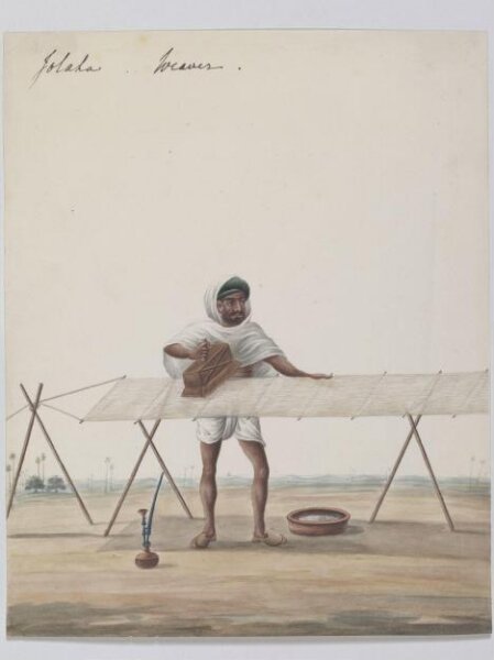 Unknown, A weaver
