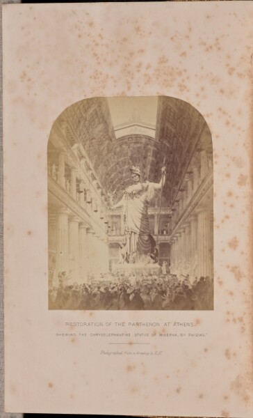 Edward Falkener, Restoration of the Parthenon at Athens