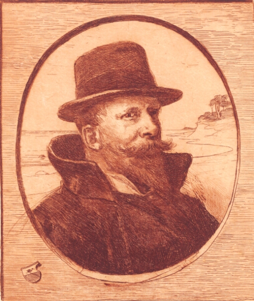 Hans Nikolaj Hansen, Selvportræt