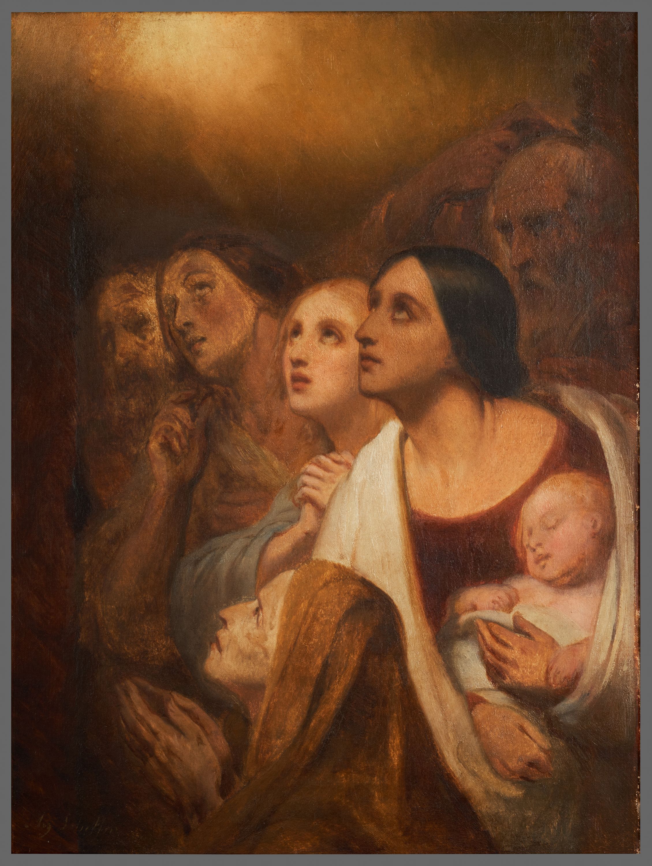 Ary Scheffer, L'adoration des bergers